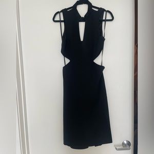 Bebe cut out dress